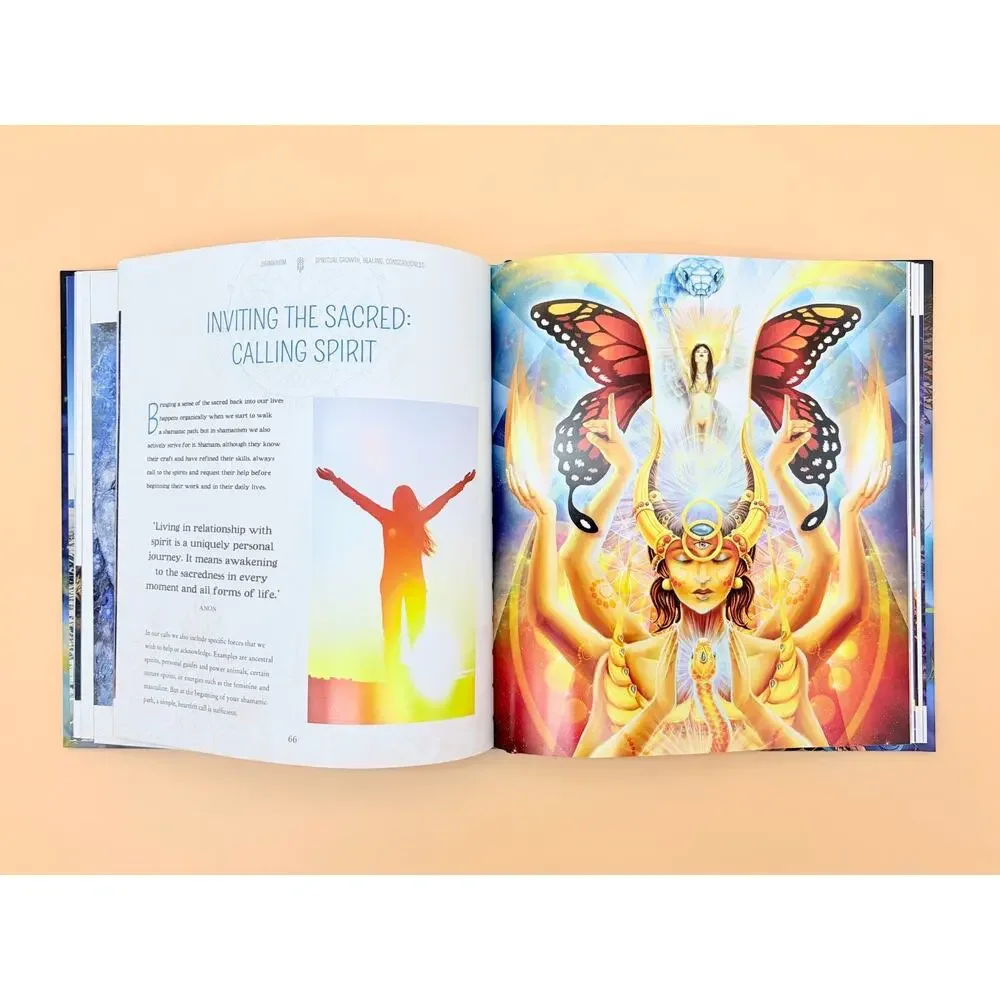 Shamanism Book Christa Mackinnon Hardcover Spiritual Healing Consciousness 2020